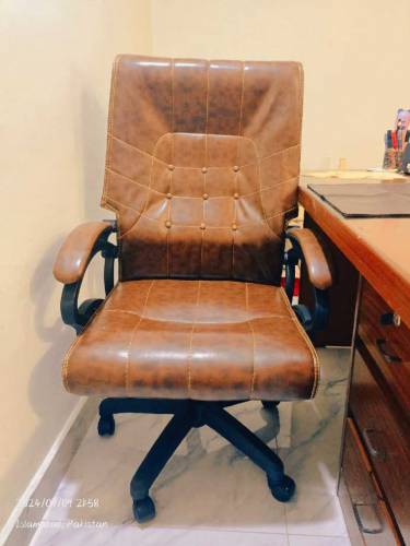 Urgent sale office table with chair