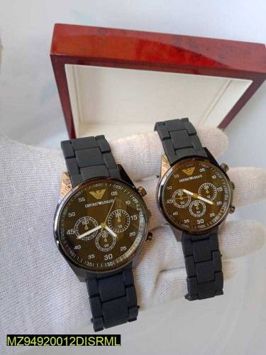 BEAUTIFUL COUPLE'S  WATCH BLACK 