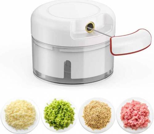 Mini Powerful Meat Grinder Hand-power Food Chopper Mincer Mixer Blende