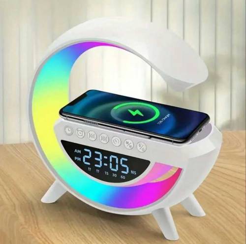 Phone charger LED Display Wireless Bluetooth Speaker 