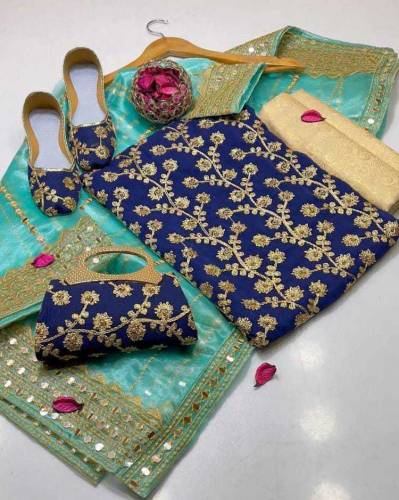 5pc fancy unstitch suit