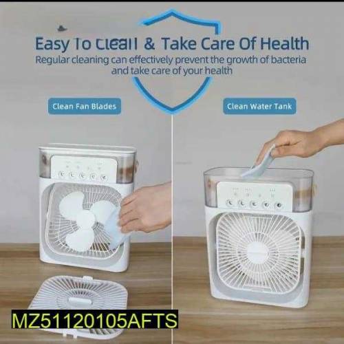 portable mist fan mini cooler 