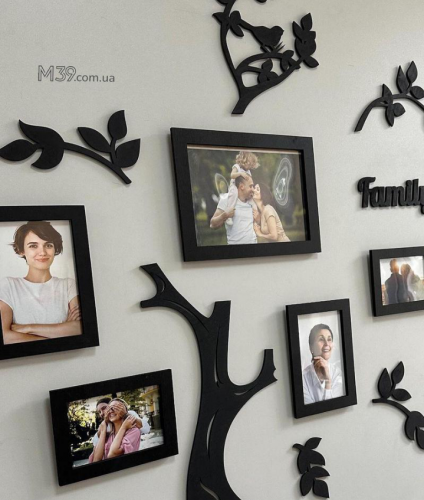 Family Tree with Frames for Home decoration 