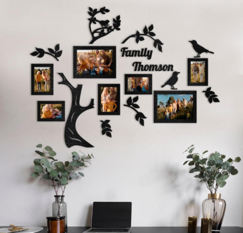 Family Tree with Frames for Home decoration 