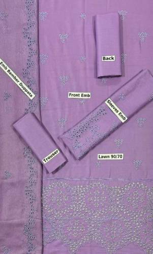 Unstitched  women's clothes 