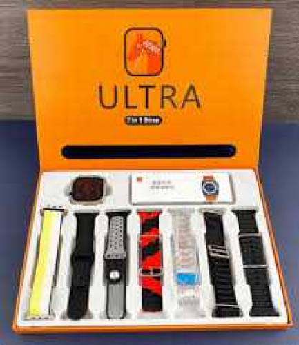 ultra smart watch with 7 steps