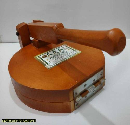 wooden roti maker