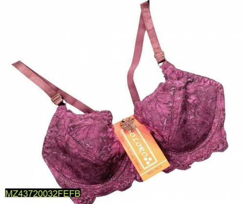 fancy printed bra