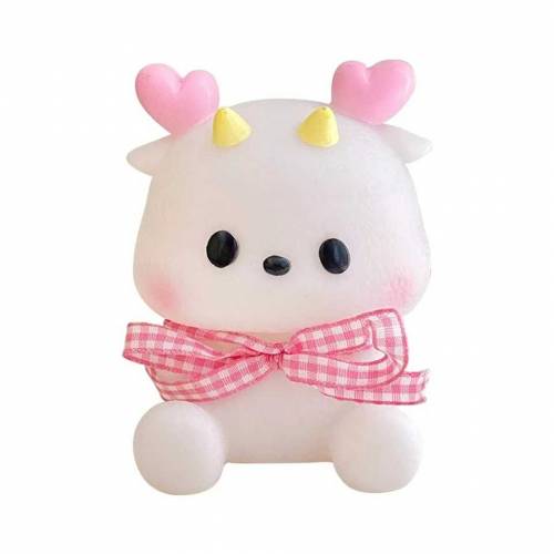Cute Pink LED Cartoon Dragon Night Lamp, Bedroom Bedside decoration