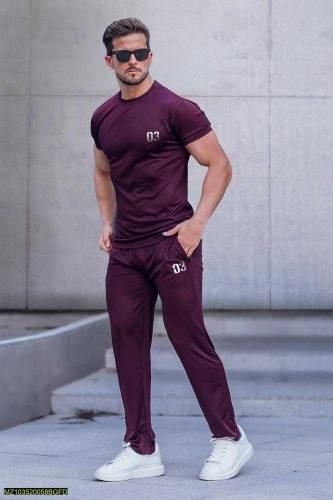 2Pcs Men tracksuit 