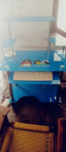 computer table full setup