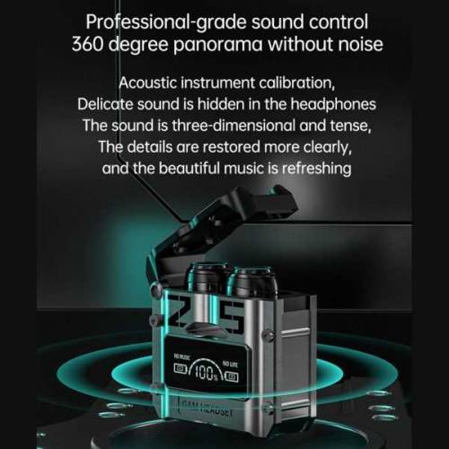 M25 Tws Wireless Earphones Ear Buds | Stereo Waterproof Earbuds