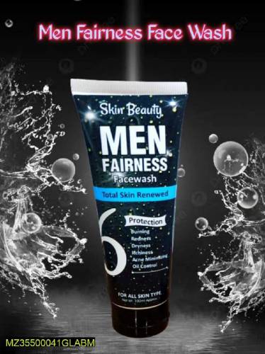 men's fairness face wash 