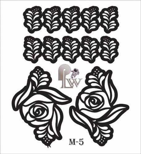 Mehandi stencils