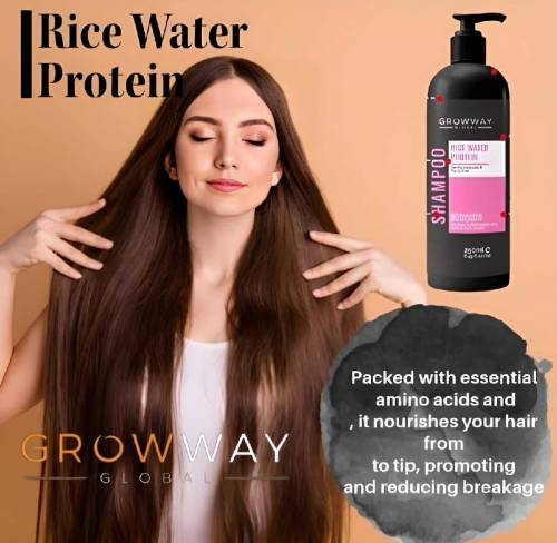 Rice water protein shampoo
