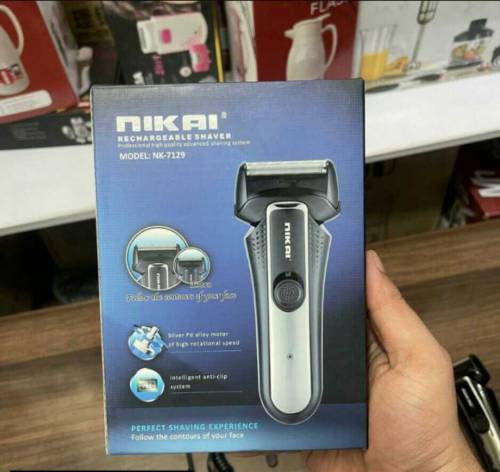 rechargeable shaving machine
