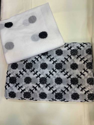   Unstitched Khadi lawn 3pc 4500 with stiching 6500