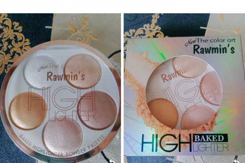 Rawmins highlighter baked powder 