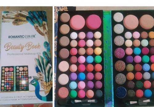 Romantic colour beauty book professional makeup kits 