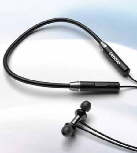 Lenovo original HE05 neckband with premium quality of sound 