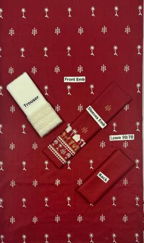  Unstitched women's clothes 
