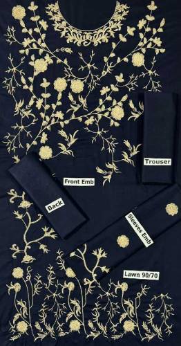  Unstitched women's clothes 