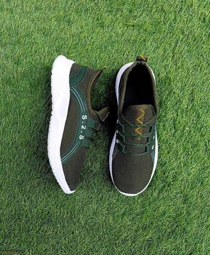 jaf Spot Men Sport Casual Sneakers Green shoes 