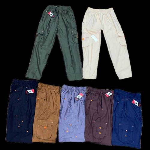 Top quality pure cotton baggy trowsers