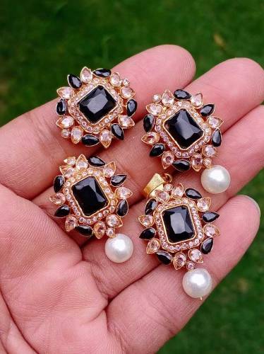 8 colors available combo pandent studs ring 