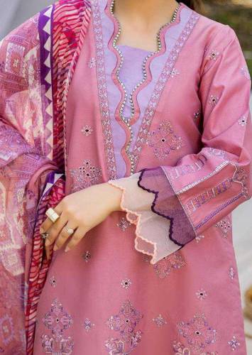  3 Pcs Unstitched Suit 