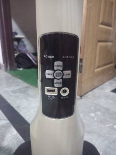 sinbo plus rechargeable fan
