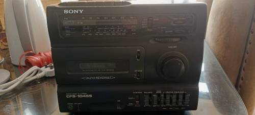 Sony tape recorder without speaker