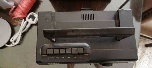 Sony tape recorder without speaker
