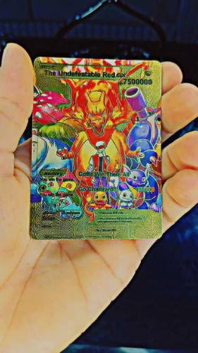 Pokémon the undefeatable red GX hp 7500000