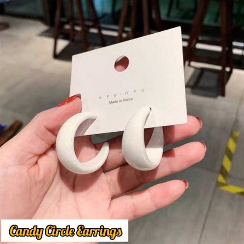Candy Circle Earrings 