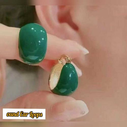 Round Ear Loops/Earrings 