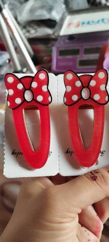 korean bow style pin pair for kids and adults