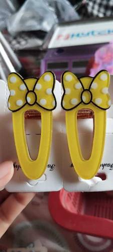 korean bow style pin pair for kids and adults