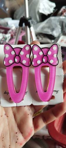 korean bow style pin pair for kids and adults