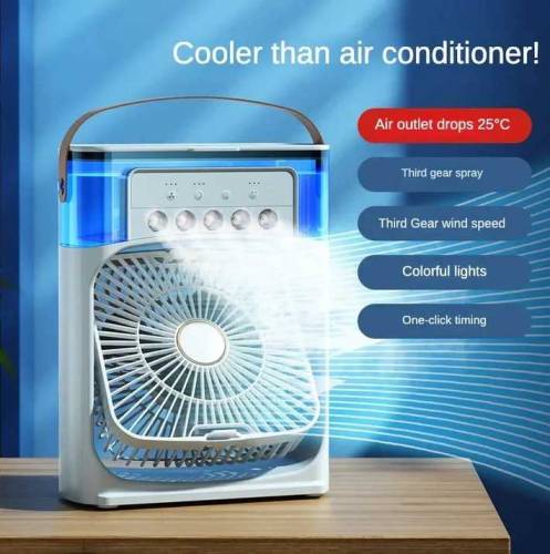 Portable Air Conditioner Fan, Mini Evaporative Air Cooler with 7 Color