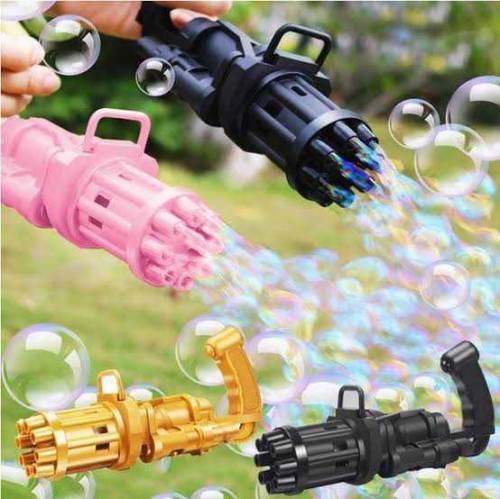 8 hole electric bubble gun 🔫