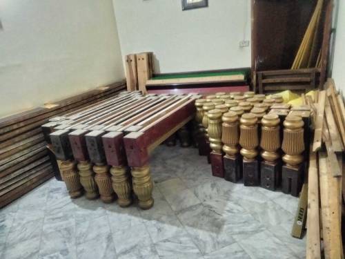 7 snooker tables 