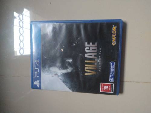 resident evil village cd for play station 4 