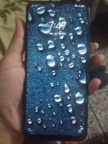 Vivo y20 mobile phone with phone and charger