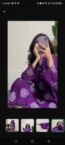 2 PCs women's stitched linen Printed suit ✨🕊️