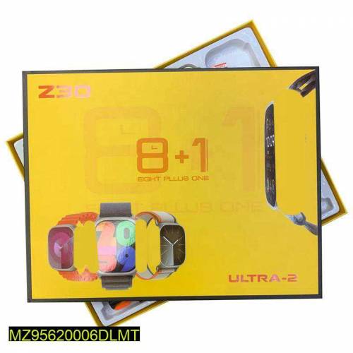 8 in 1 Z30 Water proof Ultra Smart Watch