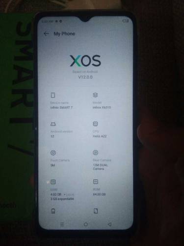 Infinix smart 7 10/10
