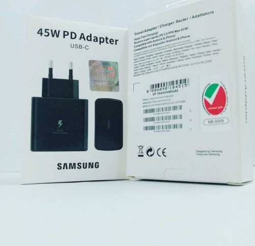 Original Verified Samsung 45 W PD Fast Charging Adapter