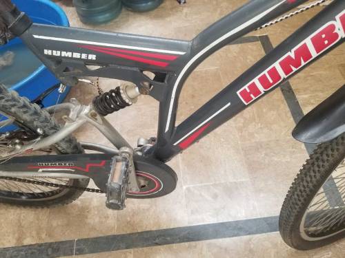 Humber cycle double shocks 