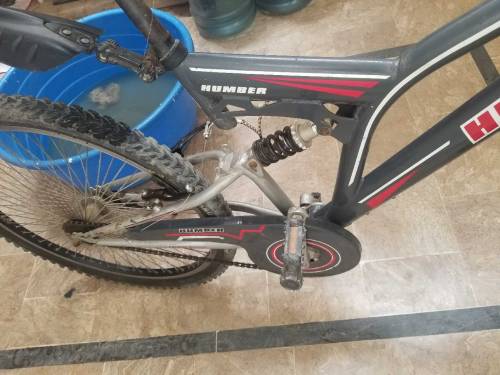 Humber cycle double shocks 